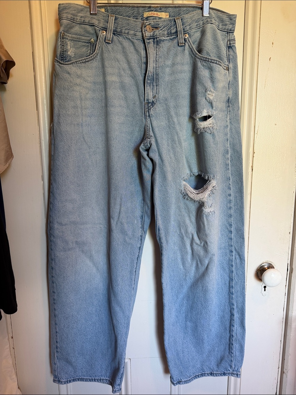 BAGGY DAD Ripped Women’s Jeans - Relaxed Fit